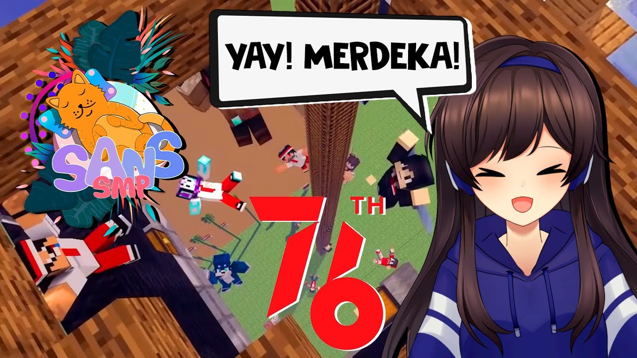 LENZI MEW REACTION CERITA LENGKAP SANS SMP S1! ADA MOMENT KEBERSAMAAN DI HARI KEMERDEKAAN INDONESIA!