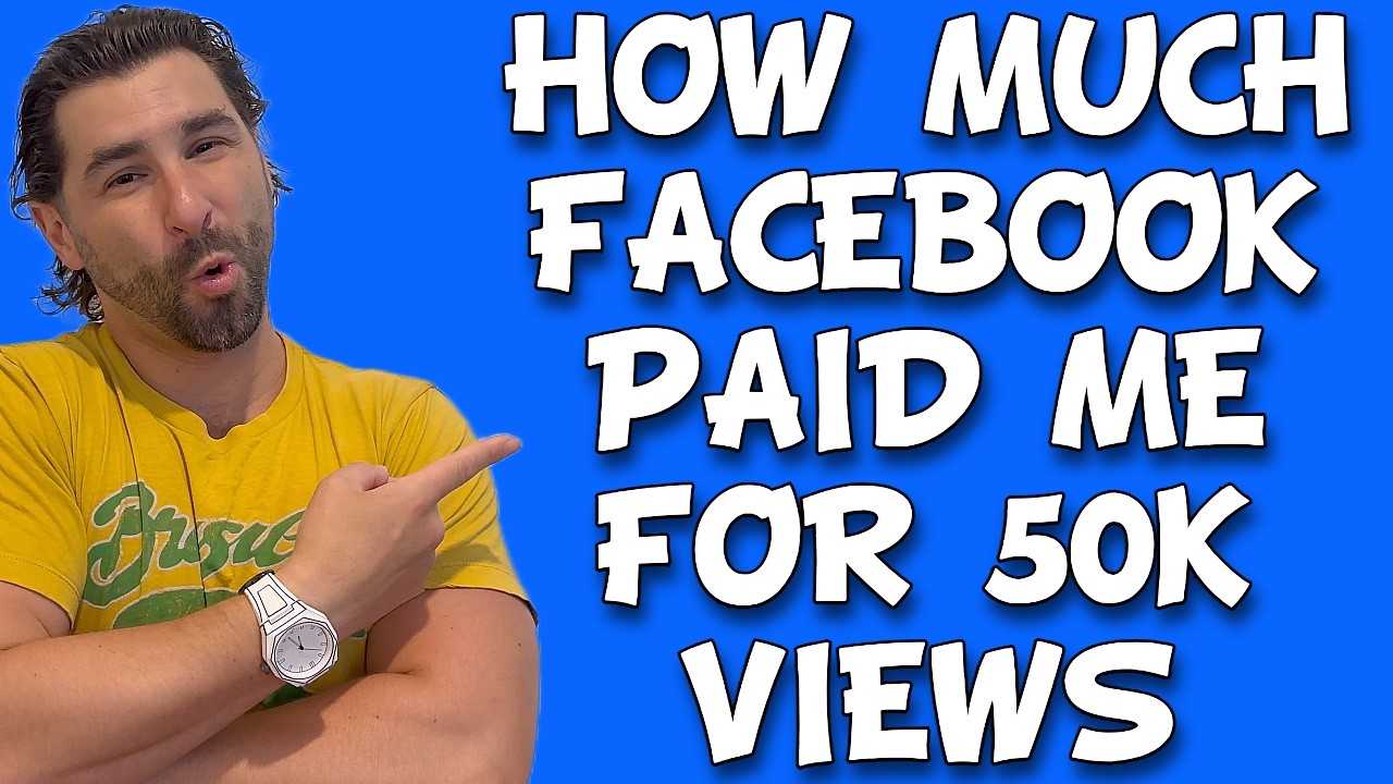 Сколько мне заплатили в Facebook Reels за 50 000 просмотров