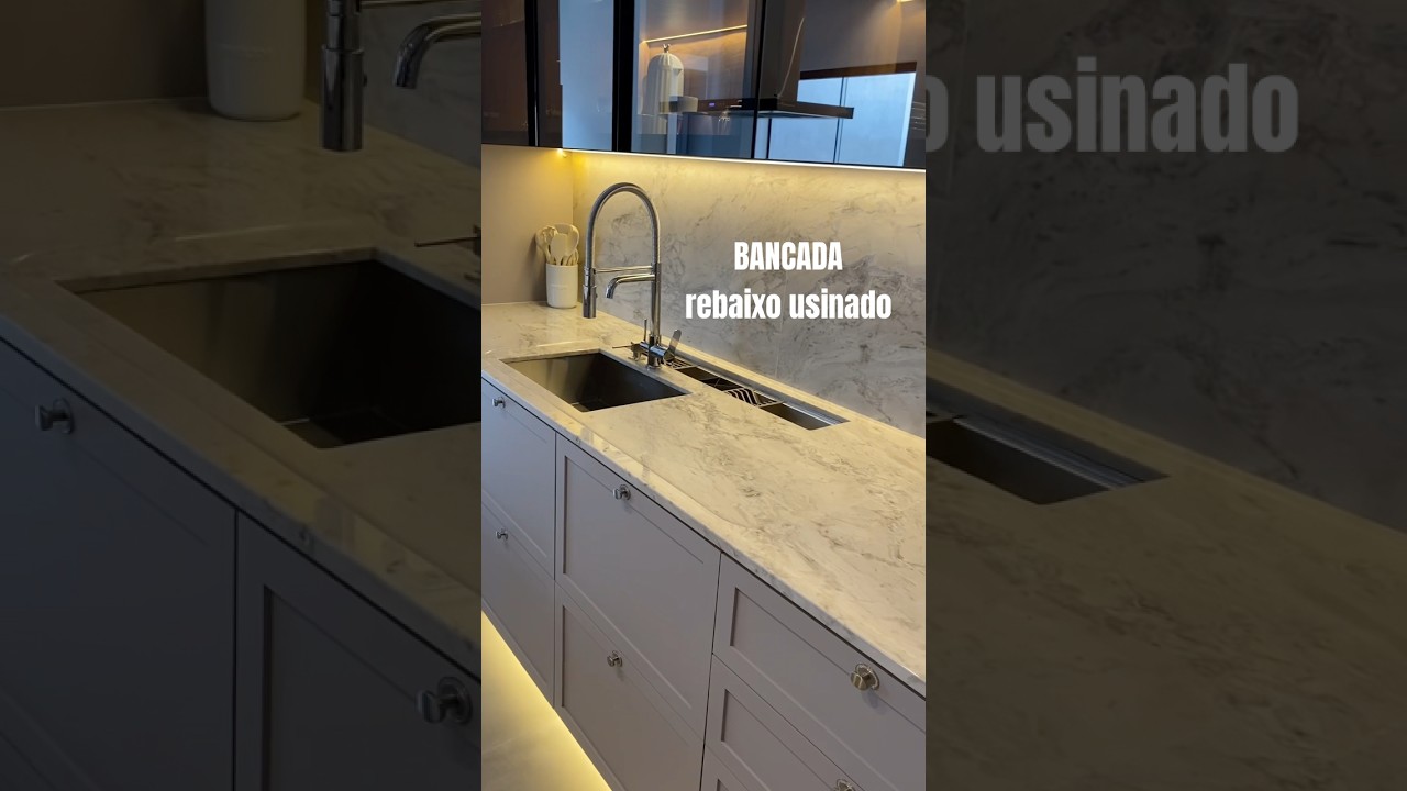 Voc&ecirc; sabe a diferen&ccedil;a entre o rebaixo tradicional e o usinado (italiano)? #cozinhaplanejada