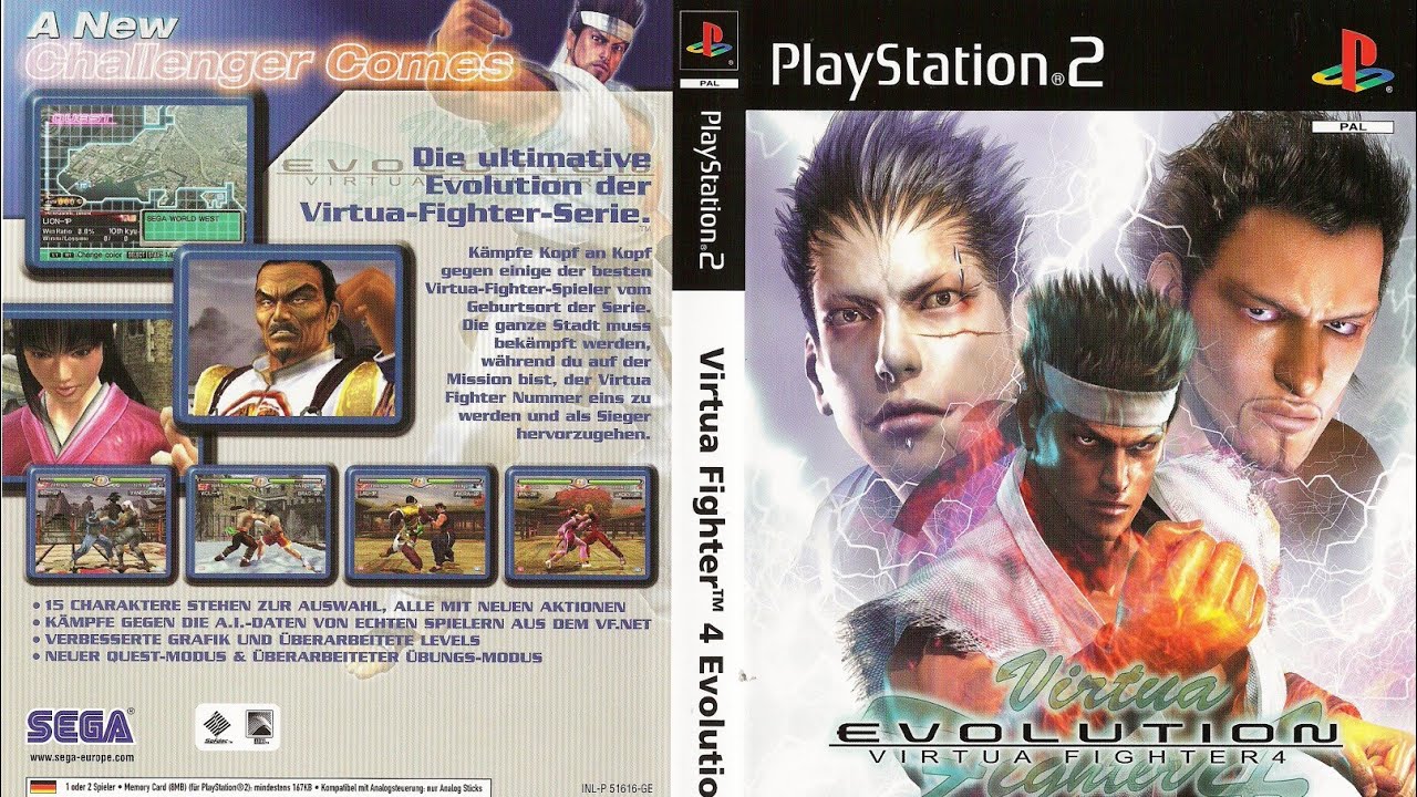 Virtua Fighter 4: Evolution (PS2/2003) Longplay | All Characters Unlocked 4K #2