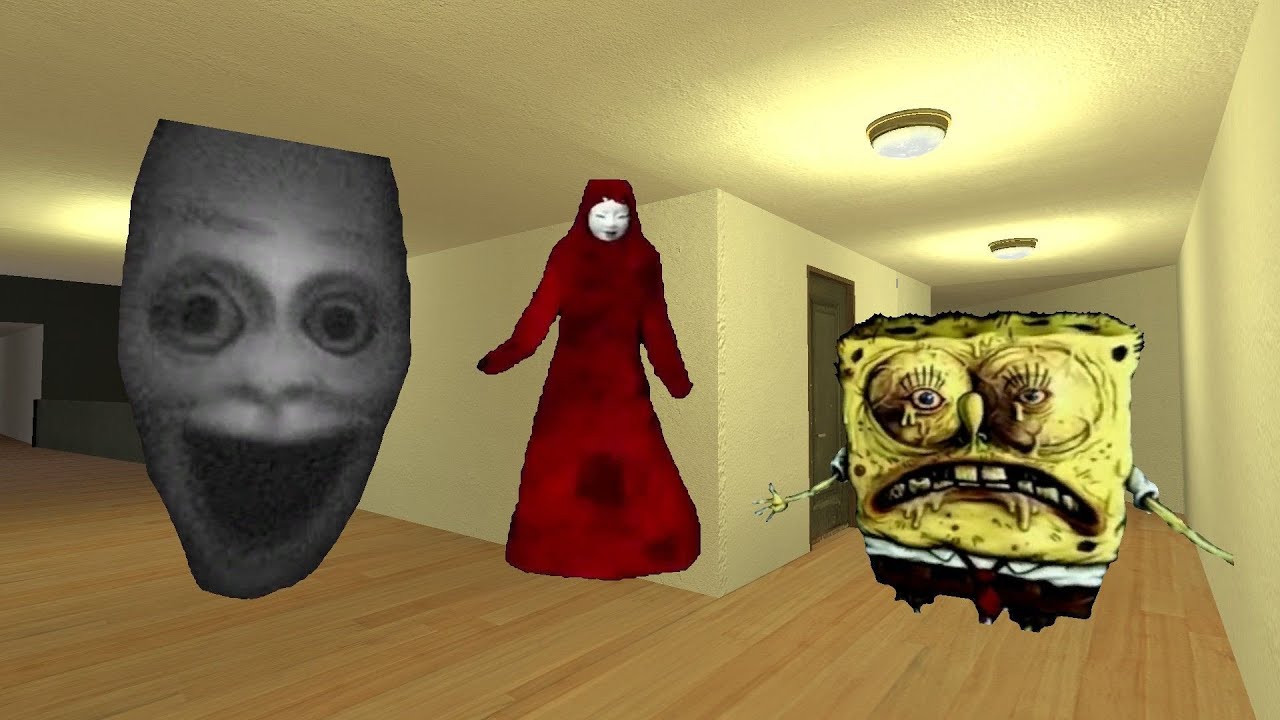 Sponge AkaManto And Juggler In Hotel Room Nextbot Gmod Fun 