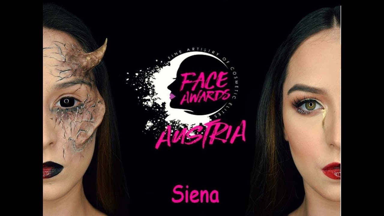 Beauty and the Beast MakeUp Turorial NYX Face Awards Austria 2017 Siena Schneider