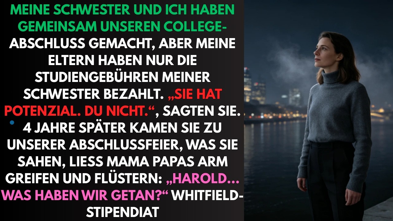 Meine Eltern glaubten nur an meine Schwester – bis ich Jahrgangsbeste wurde