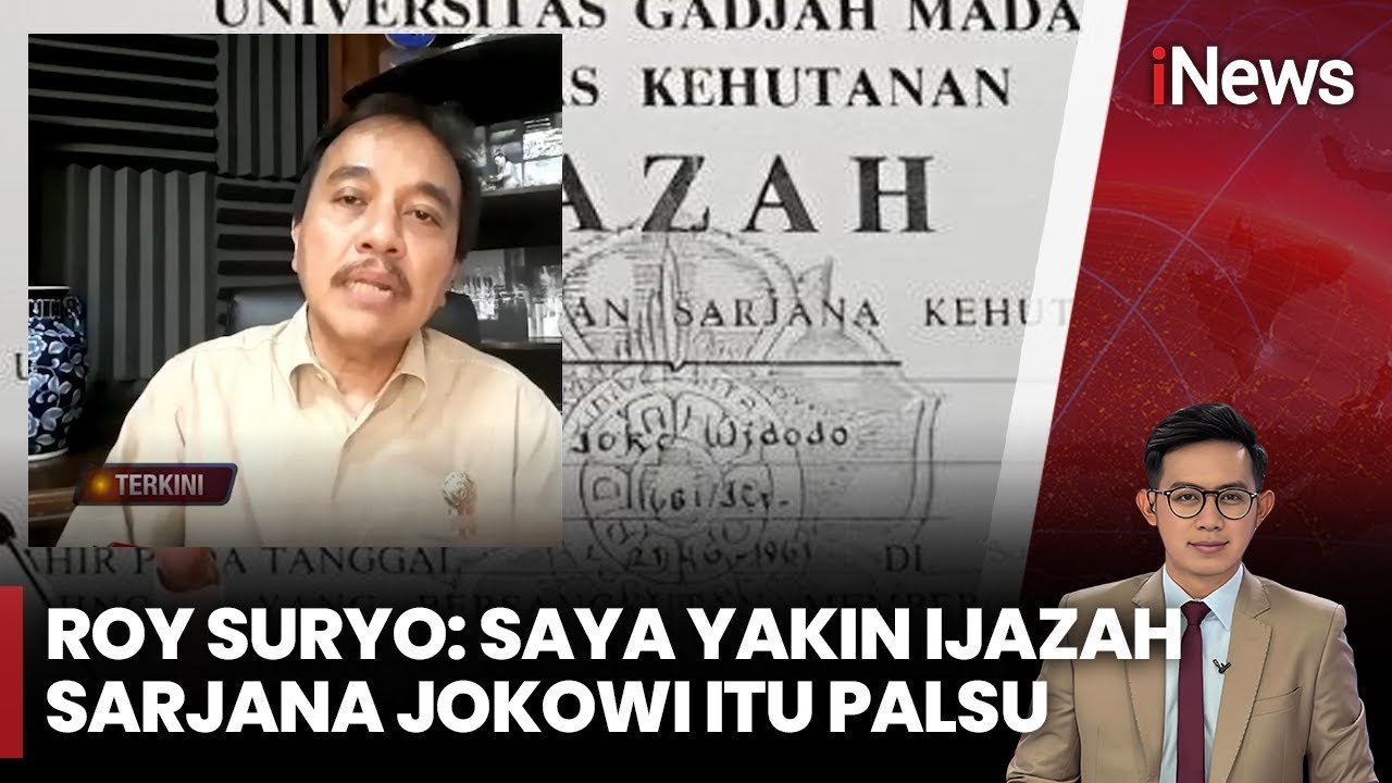 Pengacara Penggugat Ijazah Jokowi jadi Tersangka, Roy Suryo CS Melawan? | iNews Prime | 25/04