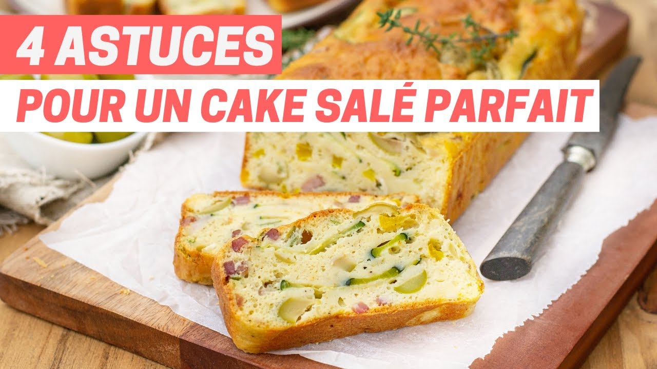 4 ASTUCES pour un CAKE SALÉ PARFAIT ! | MARMITON