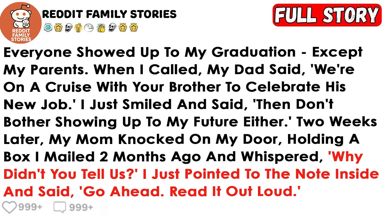 Everyone Showed Up To My Graduation - Except My Parents. When I Called, My Dad Said, ‘We’re On A Cru