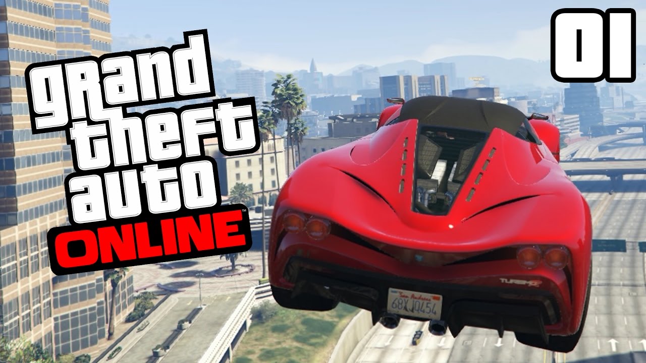Zagrajmy w GTA V Online [#1] NAJBARDZIEJ EKSCYTUJĄCY WYŚCIG EVER! (Funny Moments)