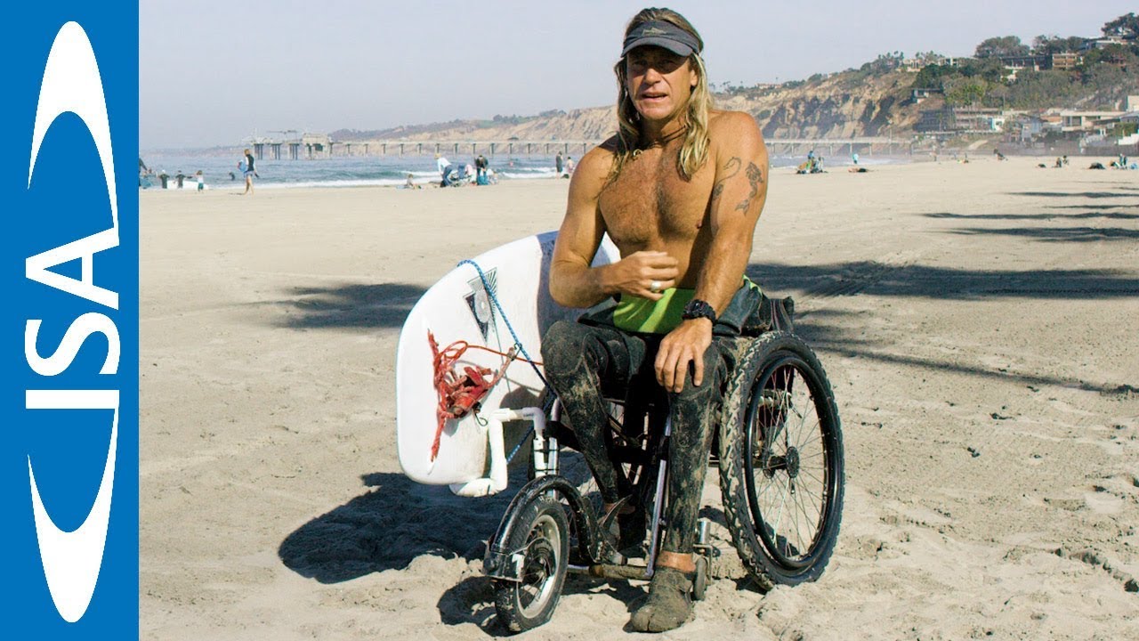 2017 STANCE ISA World Adaptive Surfing Championship - Meet Bruno Hansen