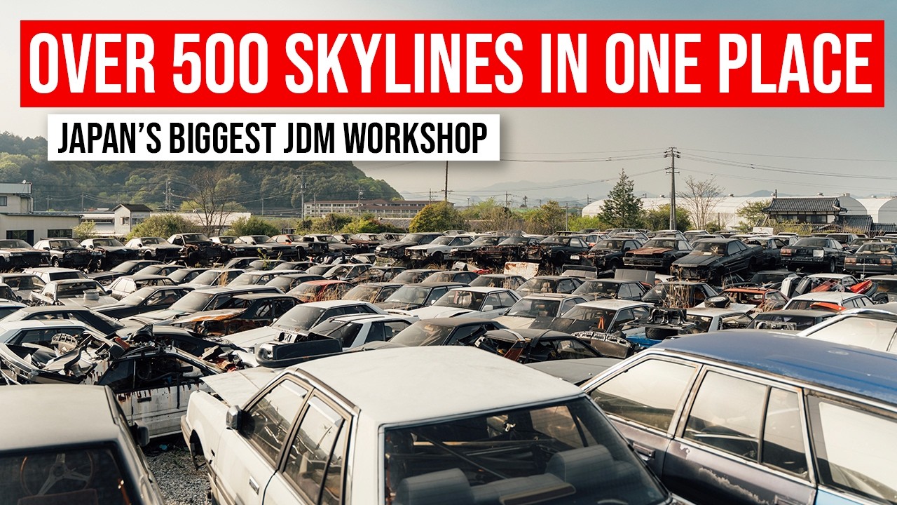 Japan&rsquo;s Biggest JDM Graveyard - Abandoned Legends