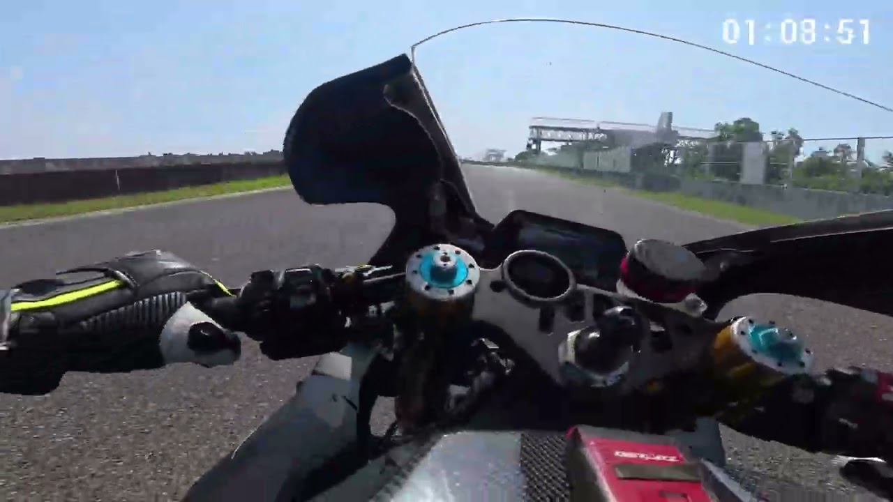大鵬灣R1 1:55 - DJI OSMO NANO on track riding test 相機騎行測試 voice and visual low quality setting 