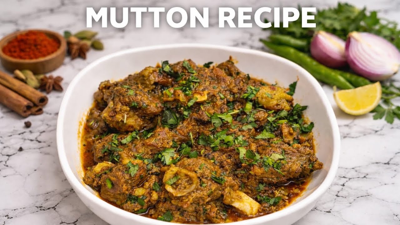 Spicy Bhuna Mutton | Eid Special Mutton Recipe | Easy & Authentic @FoodFantastik 