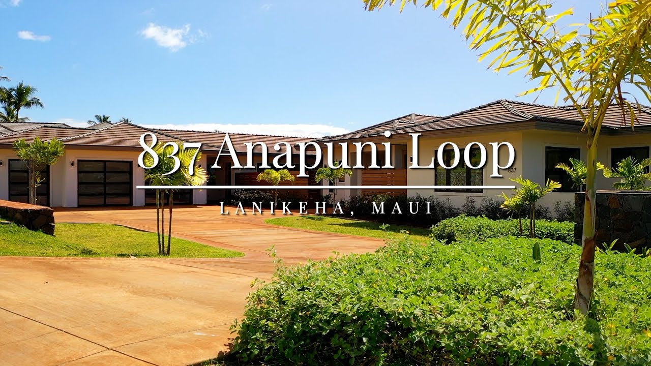 837 Anapuni Loop, Ka'anapali Golf Estates