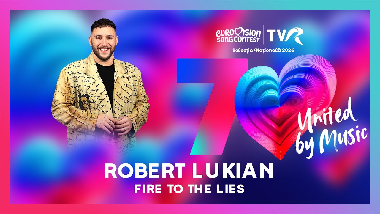 Robert Lukian - Fire To The Lies | Finala Eurovision România 2026 (@TVR1)
