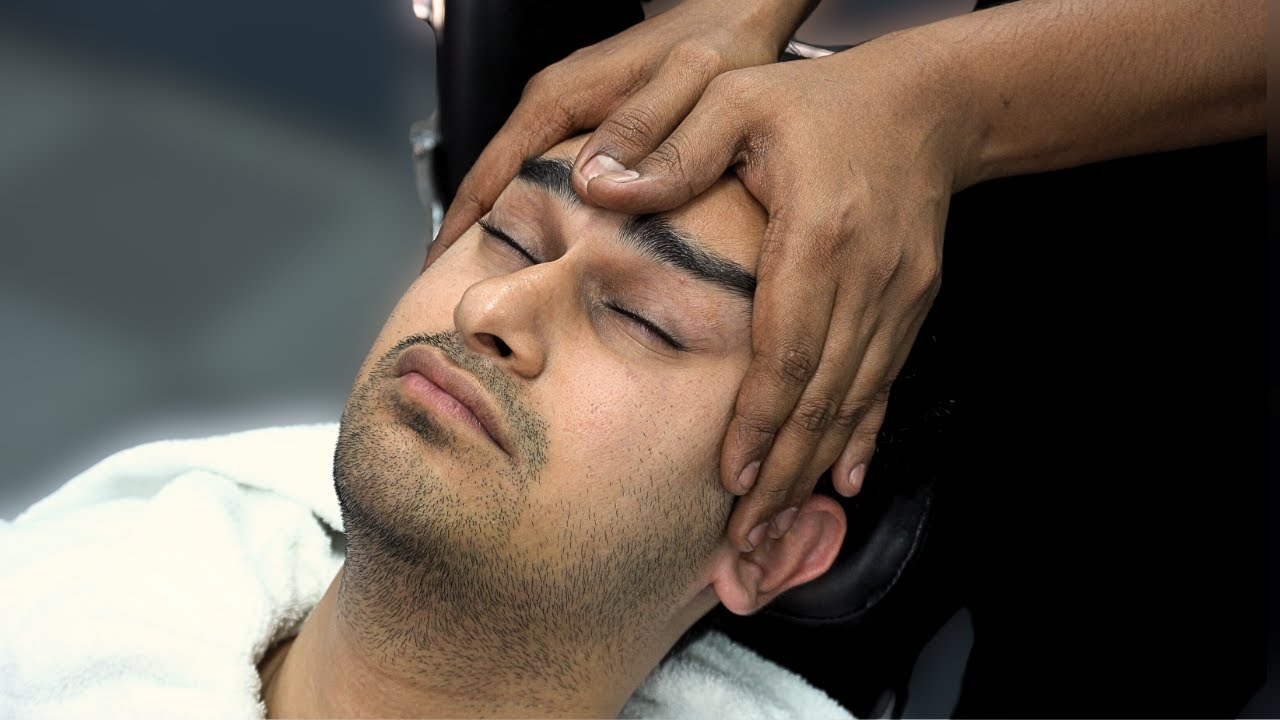 Best ASMR Head & Face Massage in Mumbai!? | Nomad Barber Mumbai