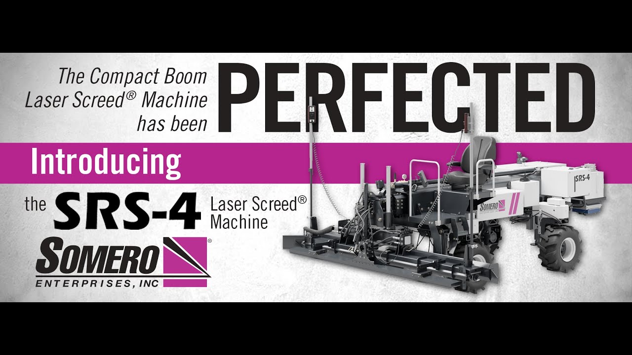 Somero SRS-4 - Feature Video - US Market