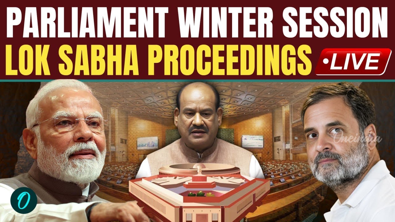 LOK SABHA LIVE: Parliament Winter Session 2025| SIR | Delhi Blast| Pollution |PM Modi |Rahul Gandhi