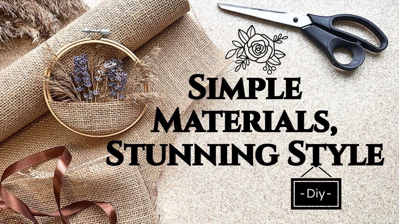 3 Crafts to Instantly Upgrade Your Home 🏡 Jute Burlap DIY Ideas!
