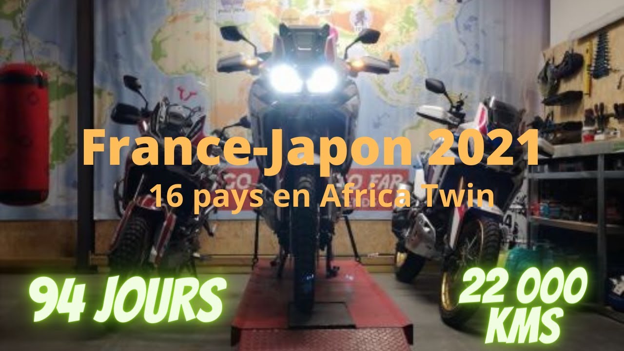 Roadtrip : France-Japon 2021 en Africa Twin