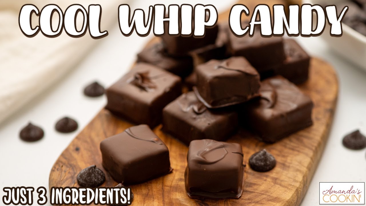 Cool Whip Candy ~ NO BAKING, ONLY 3 INGREDIENTS!