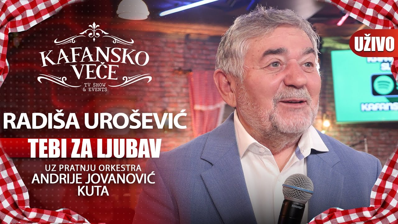 RADISA UROSEVIC - TEBI ZA LJUBAV I UZIVO I (ORK. ANDRIJA JOVANOVIC KUTA) I 2022 I KAFANSKO VECE