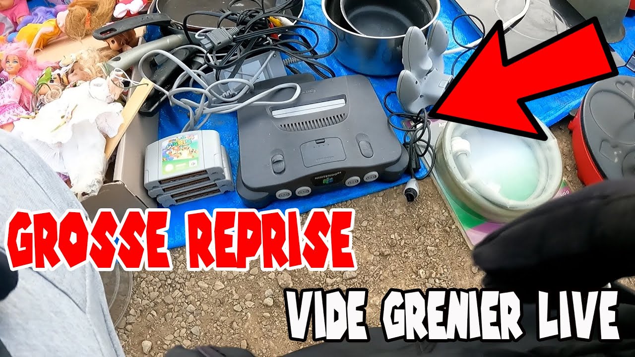 LE GRAND RETOUR EN VIDE GRENIER LIVE !!!