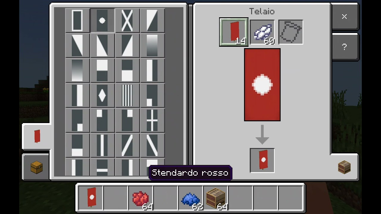 north Korea flag on Minecraft tutorial 🇰🇵