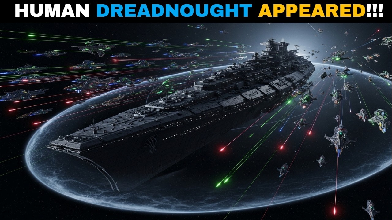 They Ordered a Full Retreat When the Human Dreadnought Appeared | HFY Stories