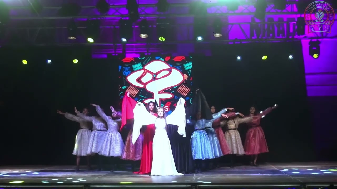 عرض مصر يا ام الدنيا من اوبريت السادس من اكتوبر بمدارس زهور الياسمين للغات ZYS لسنة 2022-2023