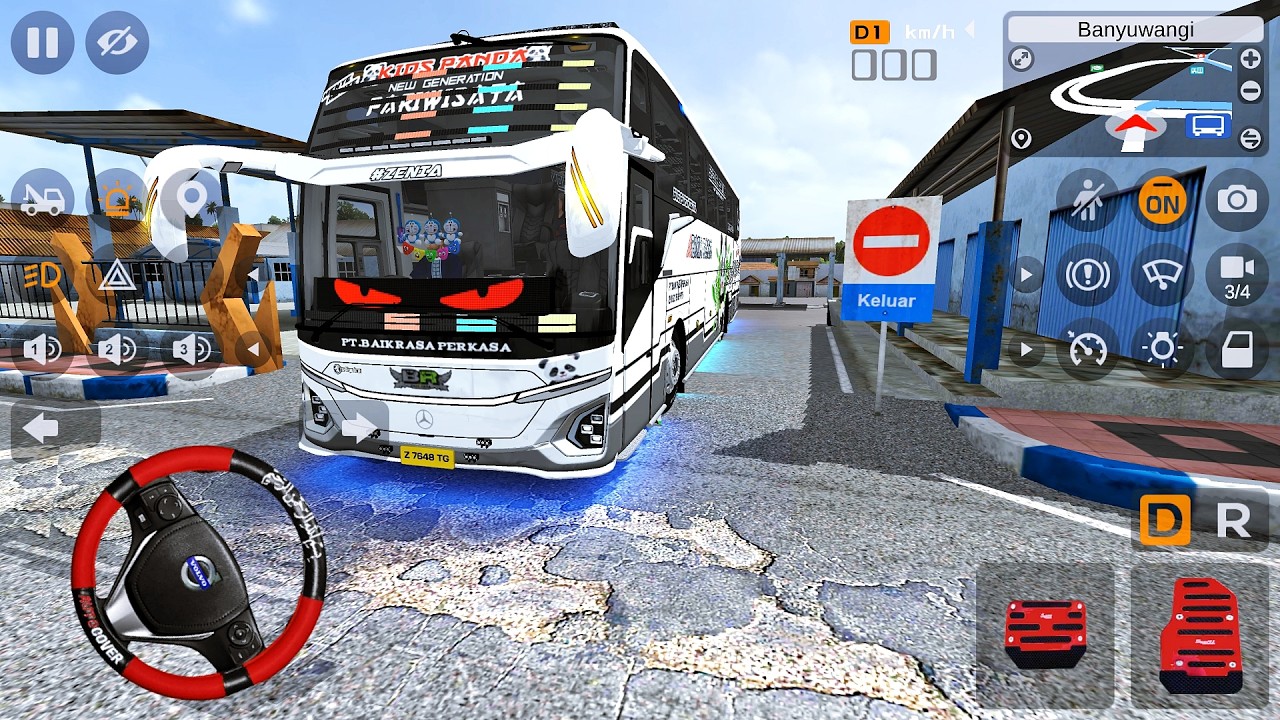 Bus Kids Panda Baik Rasa Keluar Terminal Bareng Ratu Arjuna Dan Bilqis