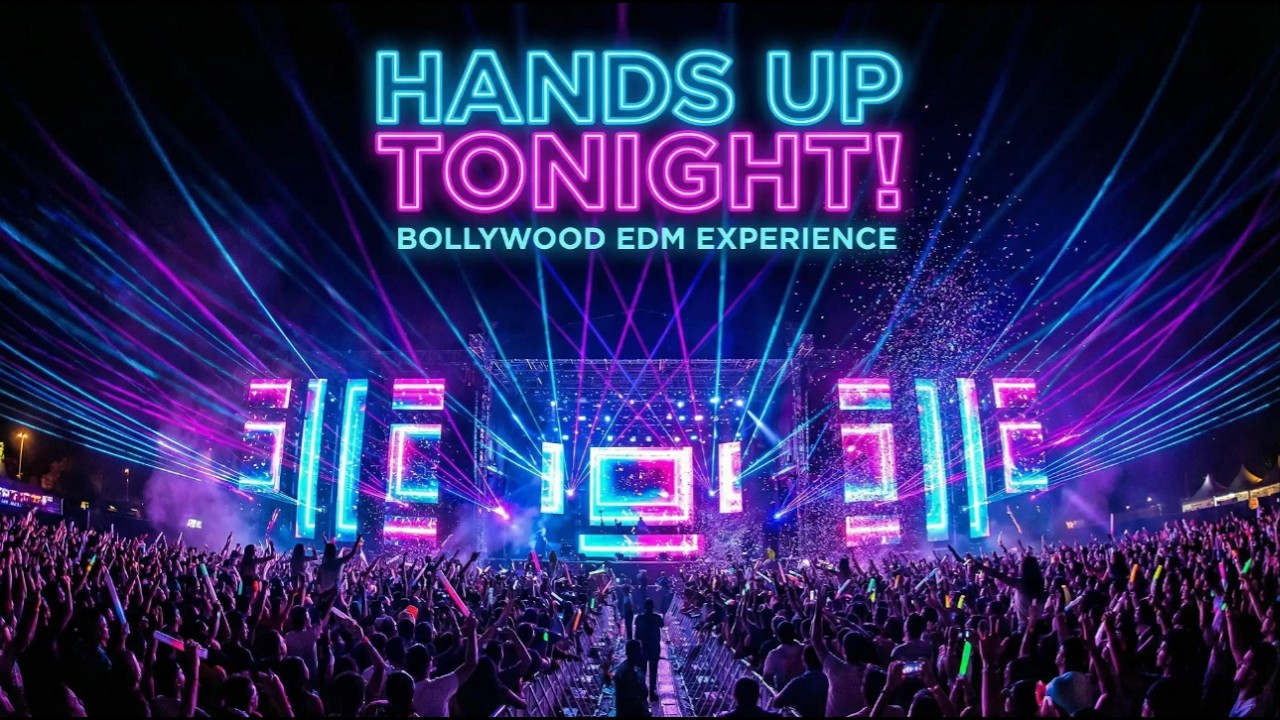 Hands Up Tonight! 🔥 Bollywood EDM Party Anthem 2026 | High Energy Dance Song