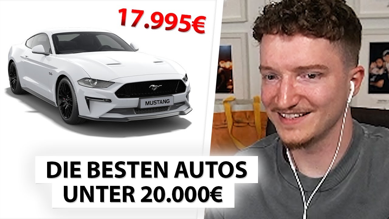Die BESTEN Autos unter 20.000€ 🔥 | Live - Reaktion