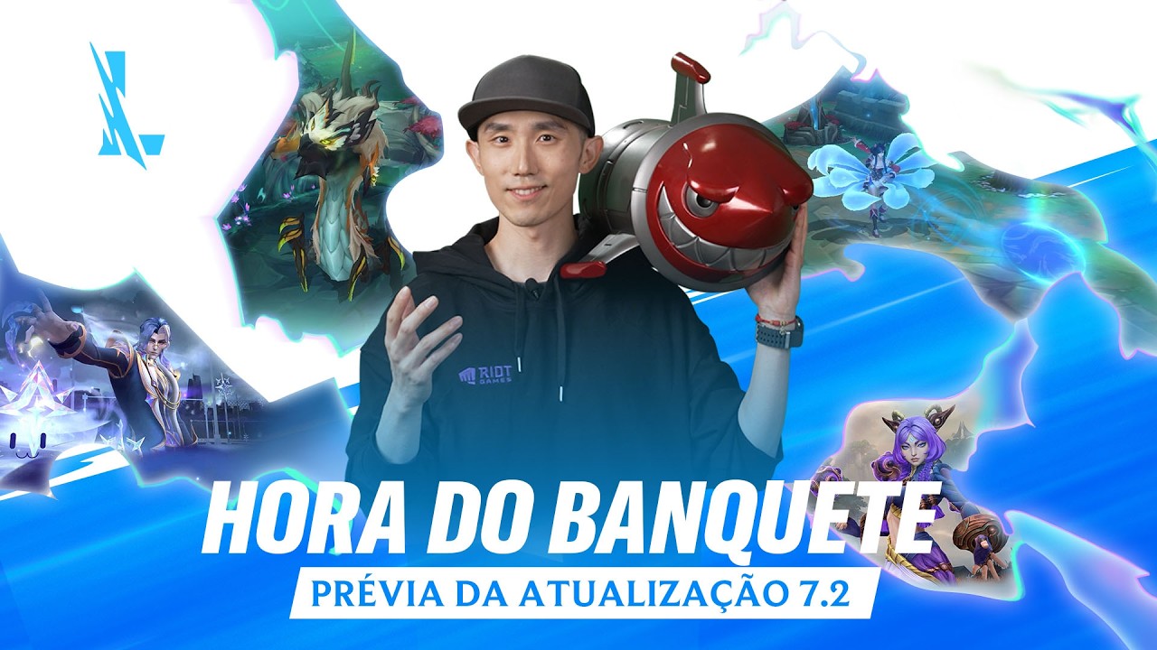 Hora do RANGO com Yunara, itens novos e progresso nas Ranqueadas | Pr&eacute;via da Atualiza&ccedil;&atilde;o