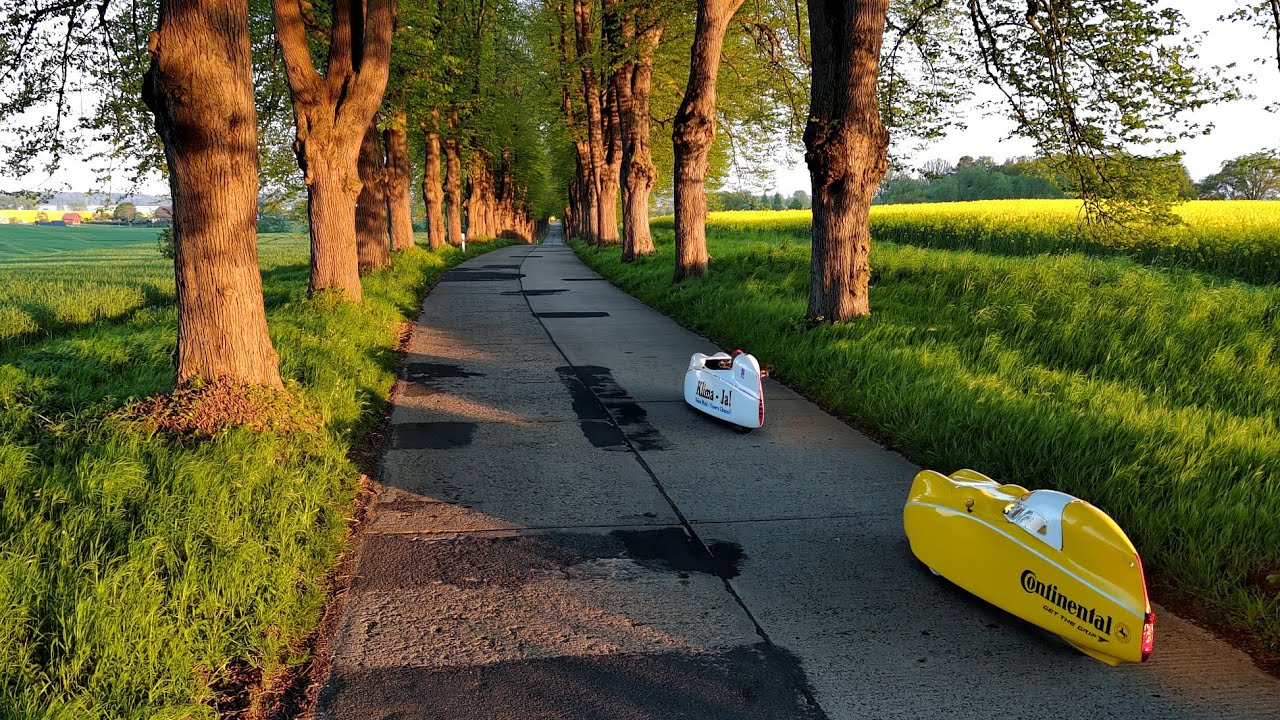 Berlin - Usedom in 5 h mit dem Velomobil