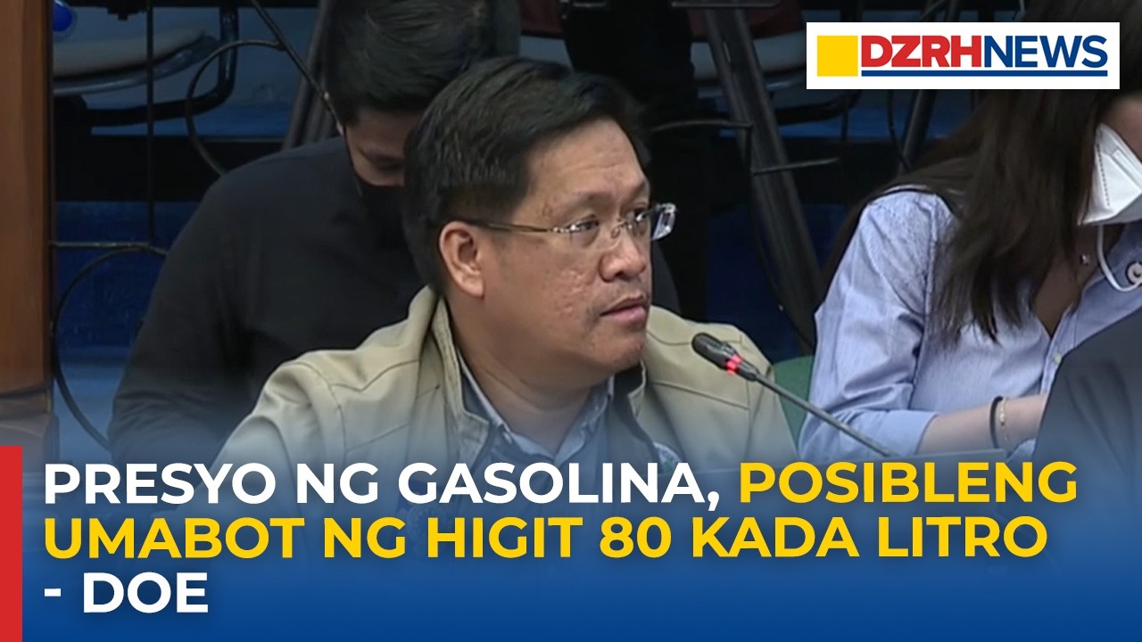 Pagsirit ng presyo ng gasolina, maaring umakyat ng higit 80/L bunsod ng sigalot sa Middle East -DOE