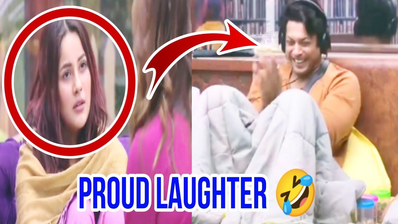 sidnaaz ep50 part4 | sid ka sana par proud laughter🤣 #entertainmenttrend #ShehnaazGill