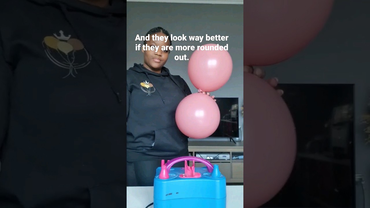 Why you shouldn't overinflate your balloons #babyshower #event #foryou #foryoupage #balloon #decor