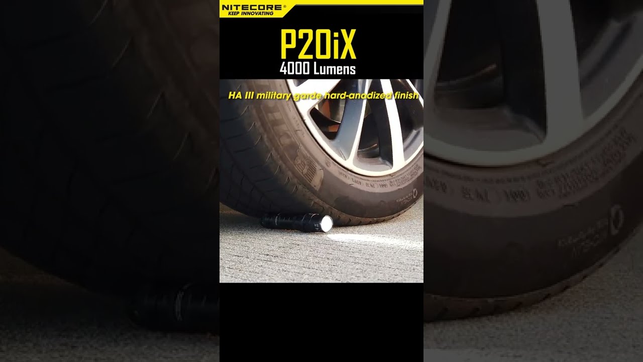 NITECORE P20iX Tactical Flashlight - Torture Test