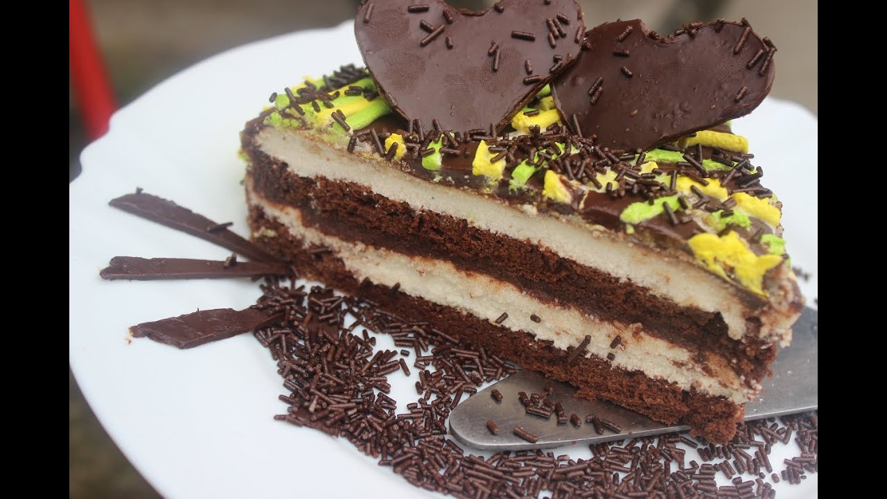 JEDNOSTAVNA Cokoladna milki torta #5