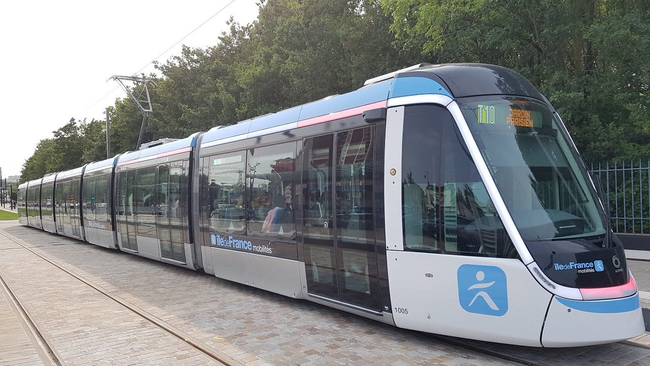 Tramway Ligne 10🚊Citadis 405 : Antony - La Croix de Berny RER➡️Clamart - Jardin Parisien
