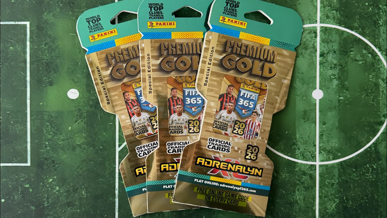 PREMIUM GOLD A&Ccedil;ILIŞI !!! Fifa 365 Panini Adrenalyn XL 2026 / 3 Paket Premium Gold Kart A&ccedil;ılışı #9