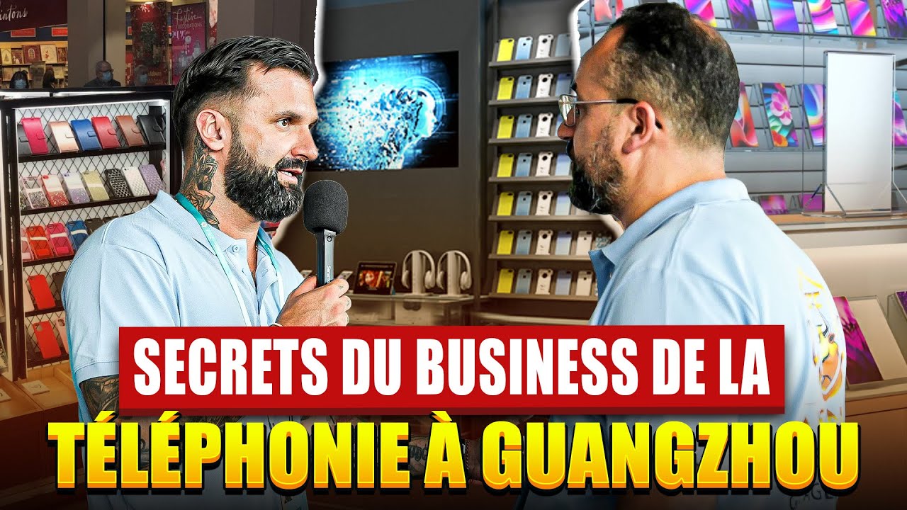 Marché de la Téléphonie : Le plus grand marché d'accessoires et pièces détachées à Guangzhou 2025