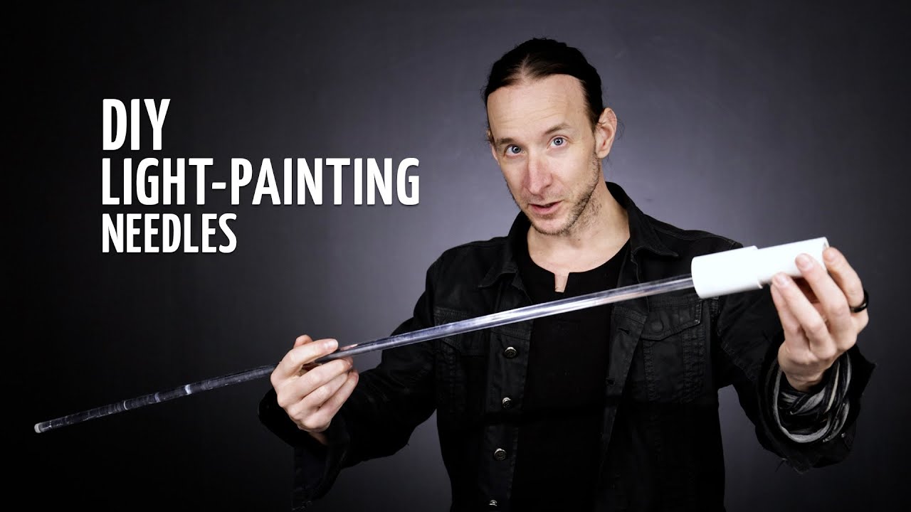 Acrylic rod / fiber optic light-painting - DIY tutorial - Tube Stories 209