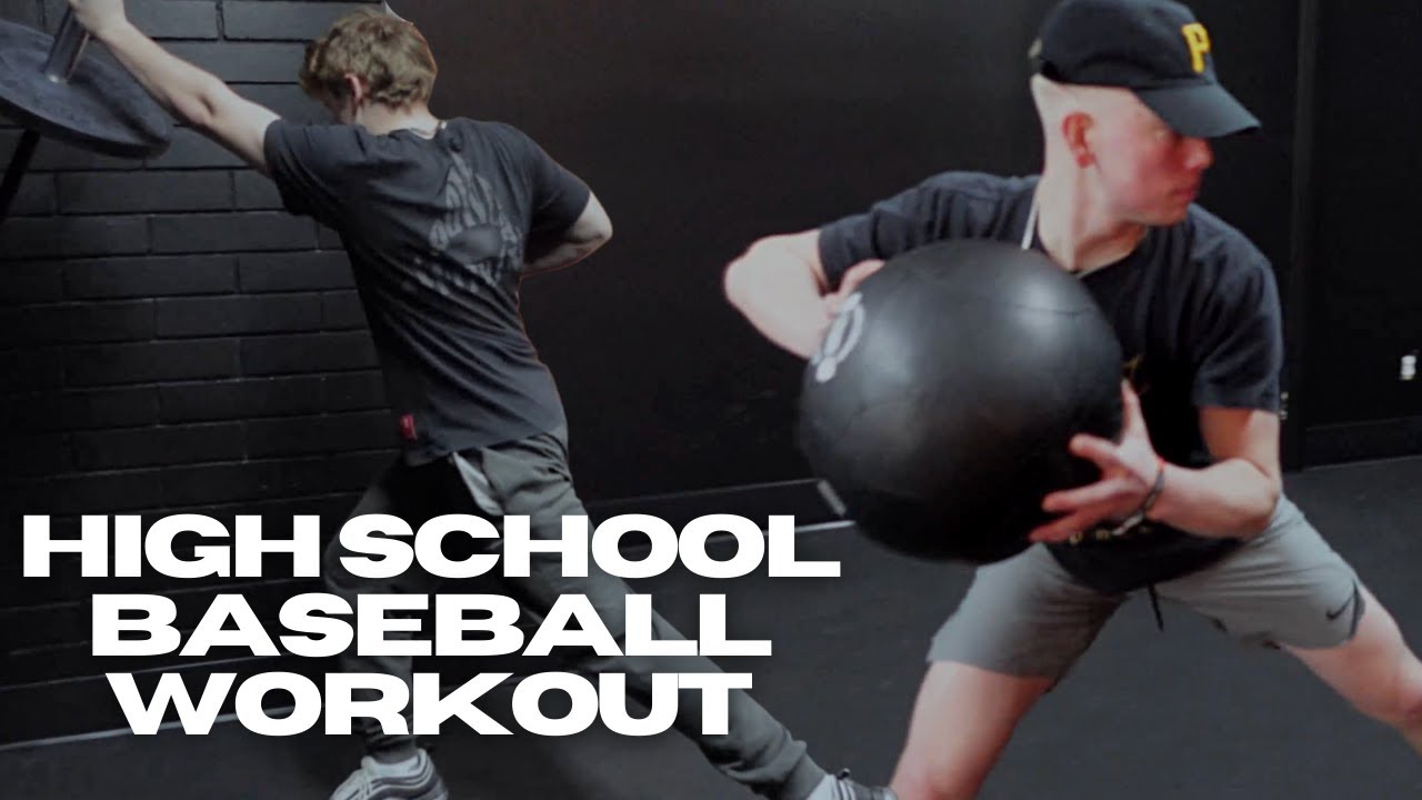Upper Body Workout For High School Baseball Players