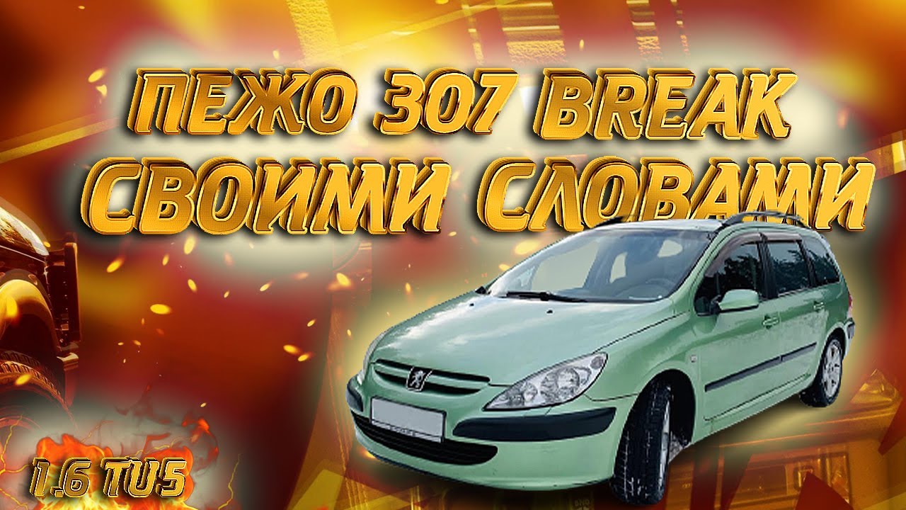 Краткий обзор Peugeot 307 2002г. Break | 1.6 бензин 110 л.с.