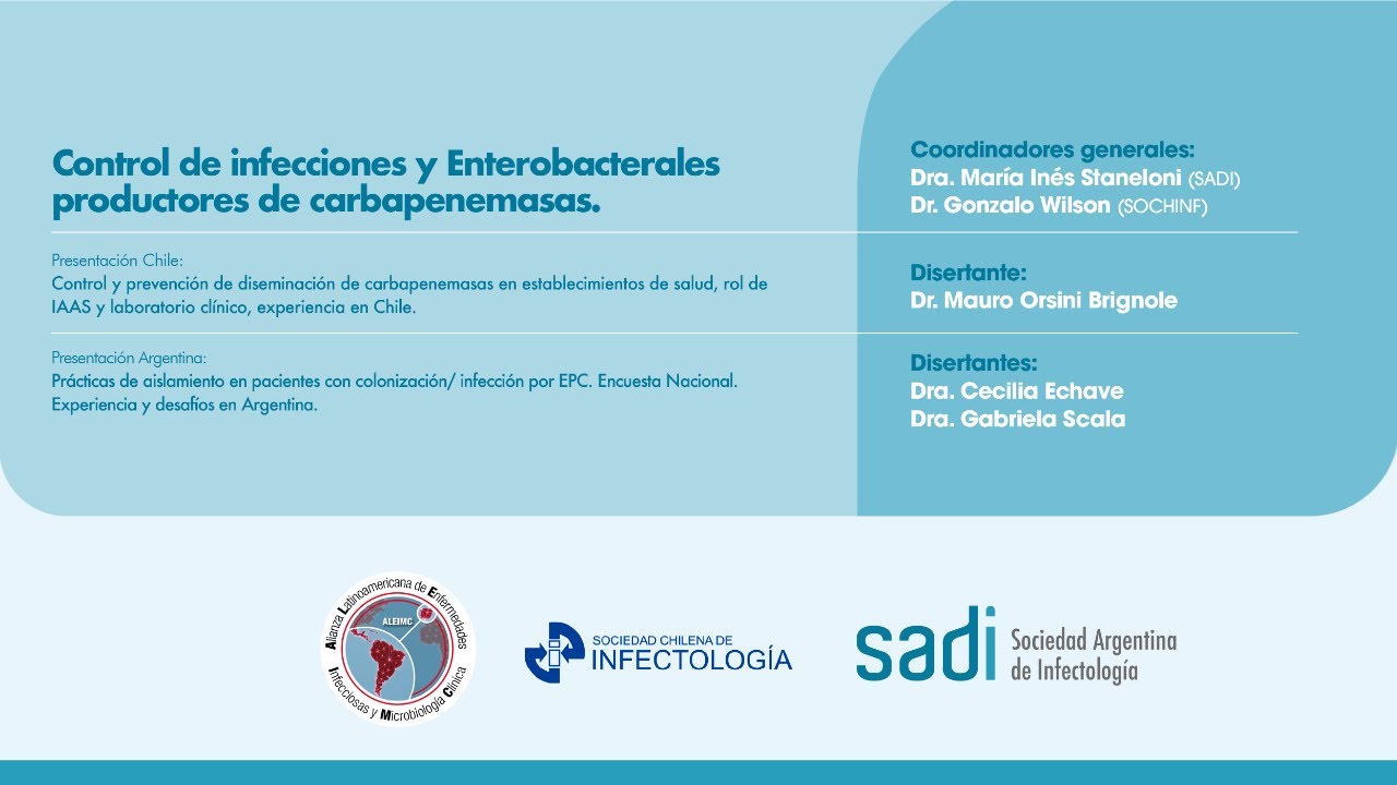 &ldquo;Control de infecciones y Enterobacterales productores de carbapenemasas&rdquo;