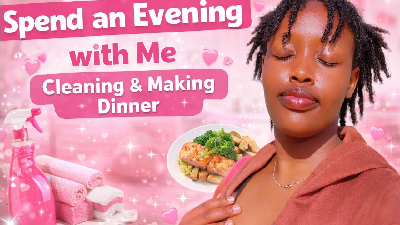 LET'S SPEND THE EVENING TOGETHER ❤️/NIGHT CHAOS 😩/DINNER 😘🍽️/CLEANING 🧹🧼