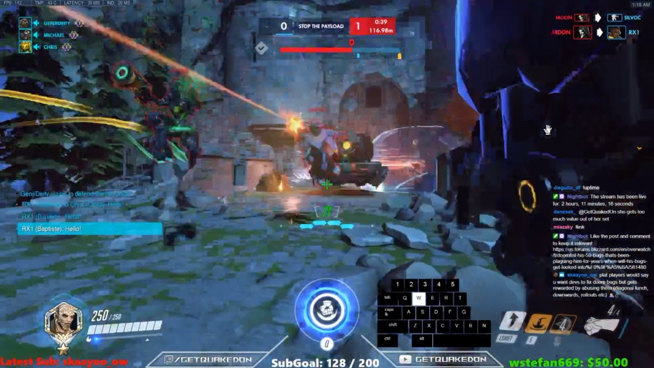 Overwatch Intense Doomfist Gameplay By Rollout Doomfist God GetQuakedOn