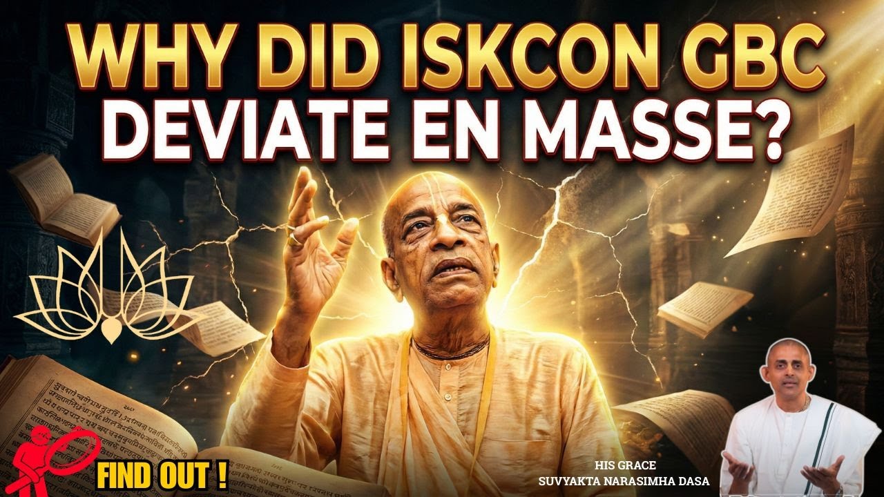 WHY DID ISKCON MUMBAI GBC DEVIATE EN MASSE? | His Grace Suvyakta Narasimha Dasa
