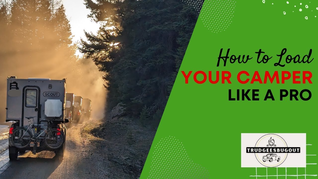 Truck Camper loading instructions! | Scout Campers Tour