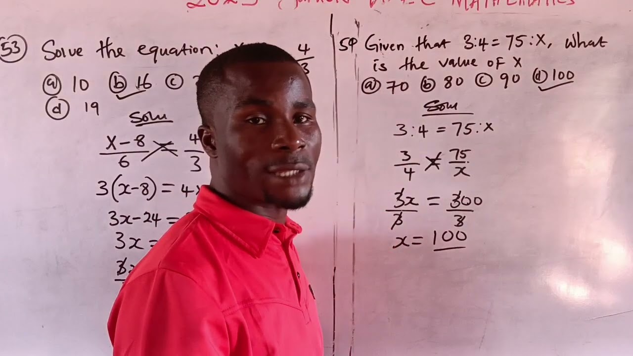 Junior waec